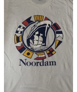 Mens Vintage Medium Cruise Ship Logo MS Noordam Amsterdam Screen Stars T... - £23.59 GBP