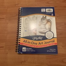 60-Sheets U-Create All in One Art Journal 9x12in. - £21.72 GBP