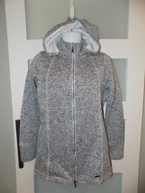 Freedom Trail by Kyodan Full Zip Fleece Jacket Hooded Gray Size M Women&#39;... - £28.72 GBP