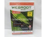 Webroot Secure Anywhere Internet Security PC Mac Mobile Sealed - $14.26