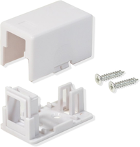 25 Pack Surface Mount Box 1 Port Single Hole Keystone Jack Cat5E/Cat6 Wh - $1,121.73 MXN