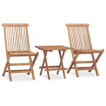  Outdoor Dining Set Teak Brown Well-sanded teak hardwood Medium - $248.99