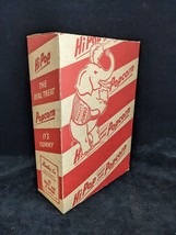 Original 1946 MANLEY HiPop Movie Show Pop Corn Cardboard Box ~ Popcorn Elephant - £19.53 GBP