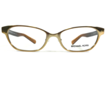 Michael Kors Eyeglasses Frames MK 3014 Sybil 1149 Brown Gold Cat Eye 50-... - $46.39