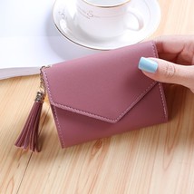 Short Tassel Wallet Women Fashion Purse Female Mini Wallets New Korean S... - £17.18 GBP