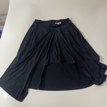 NWT Michael Kors Dark Navy Blue Polyester - Spandex skirt Sz L - £17.76 GBP