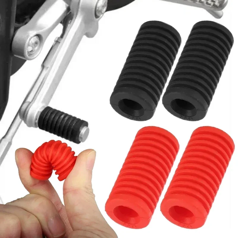 1/2Pcs Rubber Motorcycle Gear Shift Foot Pad Pedal Universal Shifter Shoe - $8.64+