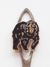 Collector Souvenir Spoon Canada Ontario Southampton Black Bear Cloisonne Emblem - £5.58 GBP