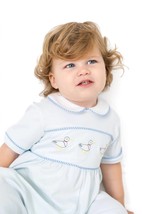 Lullaby Set louisiana longall in White and Blue - $58.00