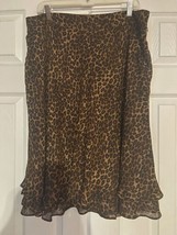 George Designs Mark Eisen Womens Cheetah Animal Print Size 16 - $15.83