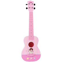 Light Pink Color Plastic Beautiful Melody Ukulele Toy With Accurate Intonation E - £35.97 GBP