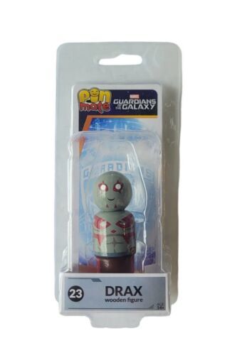 Primary image for Pin Mate #23 Drax the Destroyer Guardians of the Galaxy Wooden Figure NEW Marvel