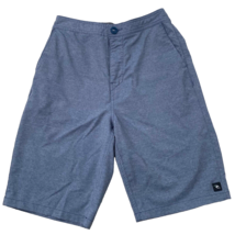 Boys Rip Curl Shorts Board Shorts Blue Gray Bermuda Size XL Elastic Waist - $14.84