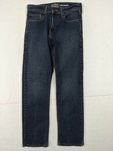 Levis Slim Straight Mens Jeans 28x30 Cotton Blend Blue - $16.68