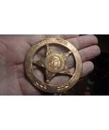 Florida sheriff badge orange county Florida badge blank  brass military ... - €25,92 EUR