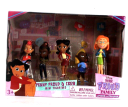 Disney The Proud Family Louder &amp; Prouder Penny &amp; Crew Mini Figurines - £29.56 GBP