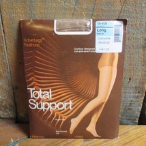 Vtg JCPenney Active Legs Total Support Pantyhose Reinforced Toe Long Gal... - $18.99