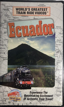 World&#39;s Greatest Train Ride Videos Ecuador(Vhs 1996)BRAND NEW-SHIPS Same Bus Day - £58.76 GBP