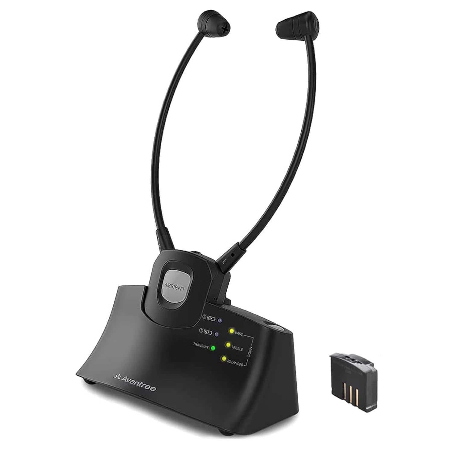 Avantree HT381 - Wireless TV Earbuds Headphones for Seniors and Hard of Hearing,