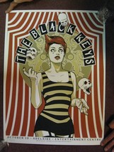 The Black Keys Poster Silk Screen S/N October 30 Adelaide - £696.86 GBP