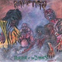Impetigo Horrors Of The Zombies Us Vintage 1992 Wild Rags Cd - £24.12 GBP