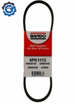 BANDO 6PK1115 Serpentine Belt for Passat Jetta Tiguan CC Q3 Quattro Q3 - £71.57 GBP