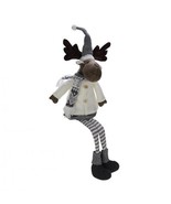 New Stoffkantenhocker Reindeer, Grey/Cream, 53 X 23 CM - £27.62 GBP