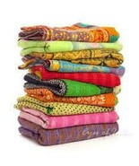 Indian Handmade Vintage Patchwork Cotton Kantha Blanket Quilt Throw Beds... - £20.37 GBP