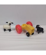 Fisher Price Play Family Farm 915 Pig Sheep Tractor Lot Replacement - $12.17