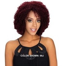 ROYAL IMEX HR REMY CORY SUPER TIGHT JERRY CURL 100% HUMAN HAIR CURLY WIG - £54.66 GBP