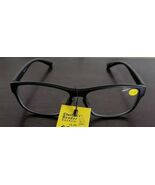 CHEETAH EYEWEAR ~ +1.25 Reading Glasses ~ Black Plastic Frames - $20.00