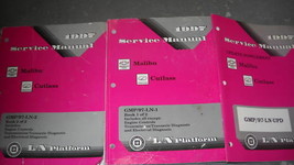 1997 GM Chevy Malibu &amp; Oldsmobile Cutlass Service Shop Repair Manual Set W Suppl - £10.28 GBP