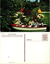 Florida(FL) Winter Haven Cypress Gardens Electric Boat Tours Falls VTG Postcard - £7.39 GBP