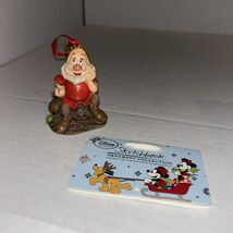 2015 Disney Sketchbook DOC Character Snow White And 7 Dwarfs Christmas O... - $24.21