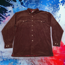 Totem Classics Corduroy Shacket Jacket Men’s Sz XL Flannel Lined 2 Pockets - $31.95