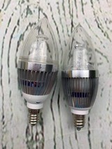 Candelabra LED Filament Bulbs Dimmable 40W Equivalent 2700K Warm White - £26.48 GBP