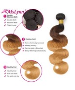 Brand New Mslynn Brazilian Hair Body Wave N5 Size 20&quot; Natural Color A1 - $90.25 CAD