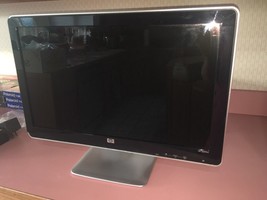 HP 2009M 20&quot; Widescreen LCD Monitor With Built-In Speakers VGA DVI - $178.08