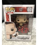RANDY ORTON SIGNED FUNKO POP AUTOGRAPHED WWE 60 JSA CoA Read Description... - £157.37 GBP