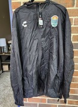 NWT Men’s Charly San Diego Loyal Black Zip Up Jacket Size 2XL - £34.79 GBP