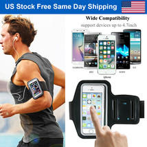 Sports Arm Band Phone Holder Gym Running Jogging Exercise Armband Pouch ... - $13.99