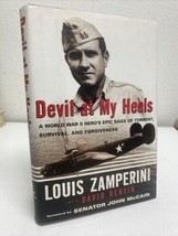 SIGNED Louis Zamperini Devil at My Heels: A World War II Hero&#39;s Epic Saga - £52.82 GBP