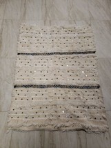 New Moroccan White Rug/carpet Tribal Berber khemisset, ships from U.S. - £75.98 GBP