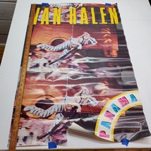 Van Halen &quot;Panama&quot; US Promo only Poster &quot;1984&quot; Warner Bros Rare Minor Damage - £35.00 GBP