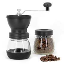 MAXPERKX Adjustable Portable Hand-Held Manual Coffee Bean Grinder - Ceramic Mill - £9.39 GBP