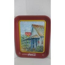 Coca-Cola Tray Thrift Mercantile Jeanne Mack Issued 1994 Size 13x10.5 Inches. - £5.45 GBP