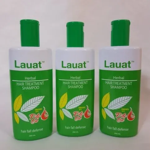 3 Lauat Herbal Hair Fall Defense Hair Treatment Shampoo  - $109.99