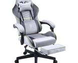 Gaming Chair Fabric With Pocket Spring Cushion, Massage Game Chair Cloth... - $352.99