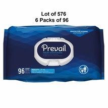 Prevail Adult Wipe Washcloth Personal Cleansing Wipe 8 x 12&quot; Scented, 57... - £41.25 GBP