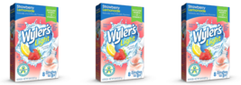 3-PACK Wyler’s Light Strawberry Lemonade Drink Mix Singles to Go SAME-DA... - $8.90